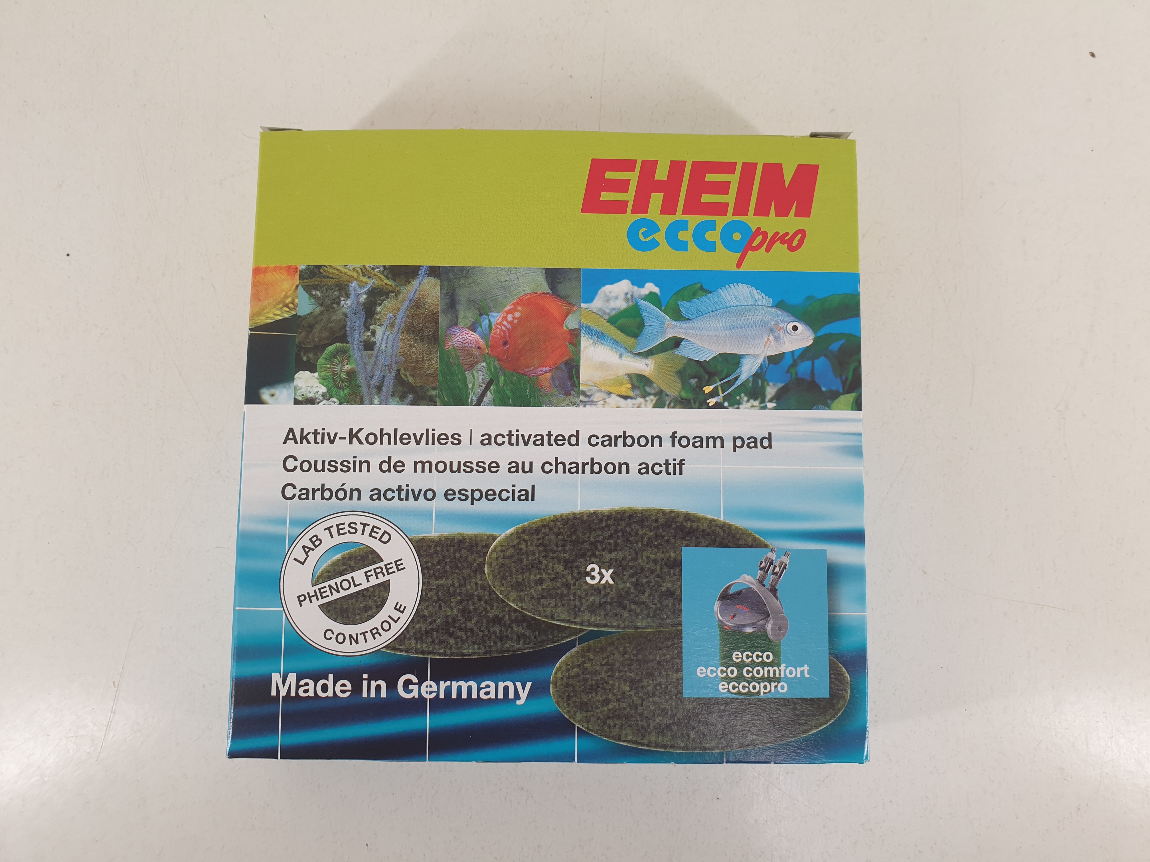 Eheim Ecco Pro 130-300 (2032-2036) 3 Aktiv-Kohlevlies [2628 310]