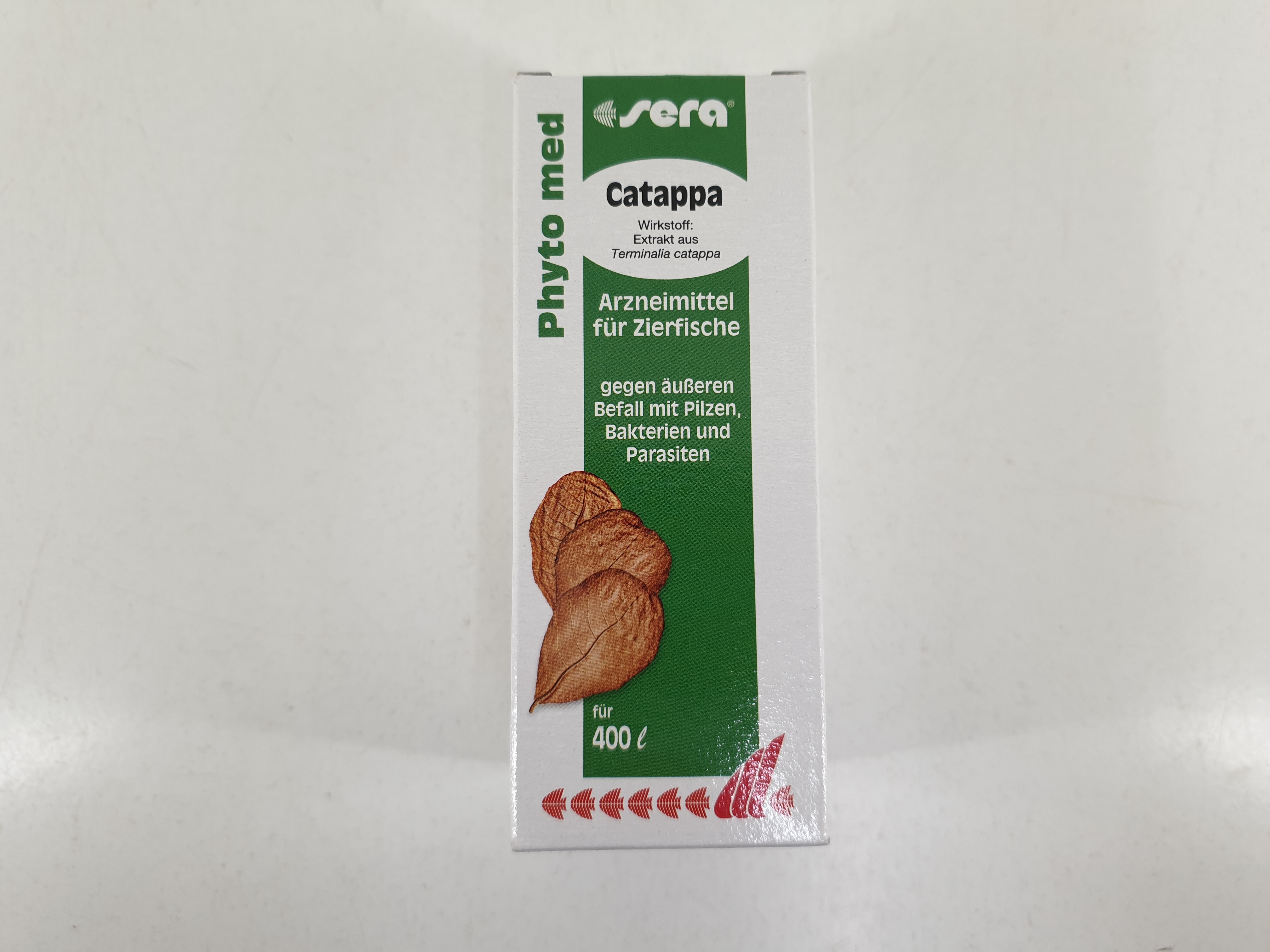 Sera Phyto med Catappa - gegen äußeren Befall mit Pilzen, Bakterien und Ektoparasiten 50ml