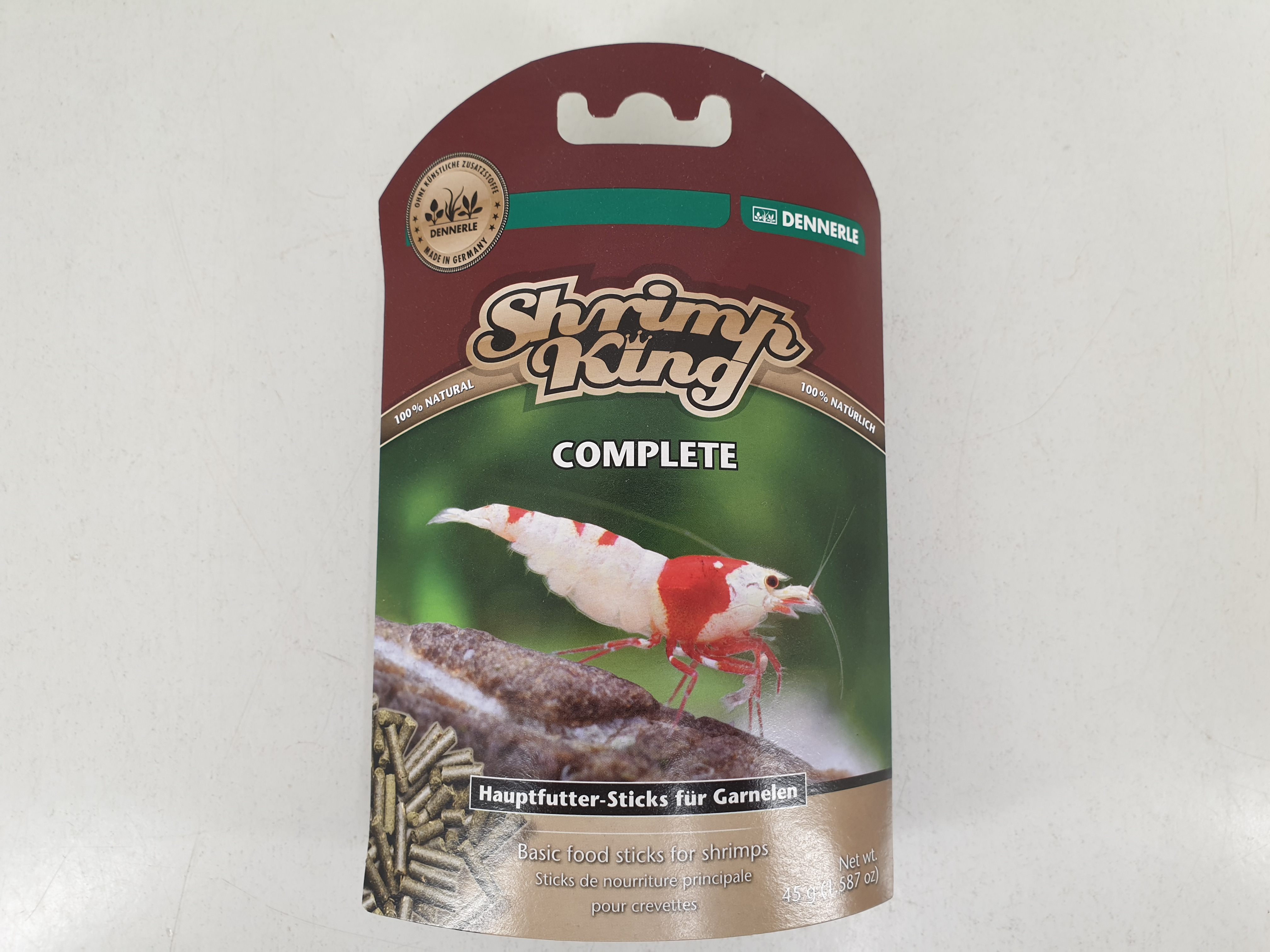 Dennerle Shrimp King Complete - Hauptfutter-Sticks für Garnelen 45g