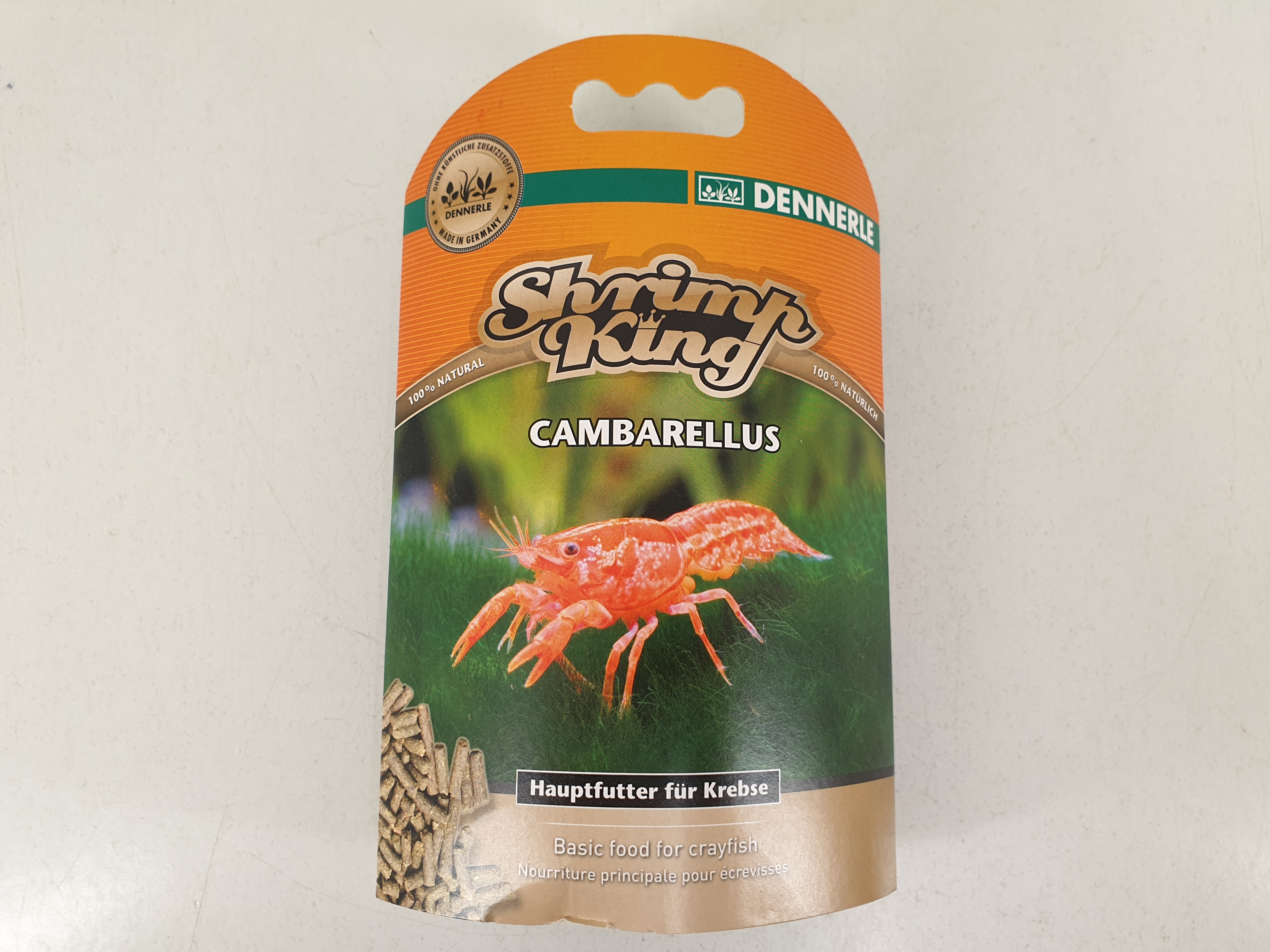 Dennerle Shrimp King Cambarellus - Hauptfutter-Sticks für Zwergkrebse 45g