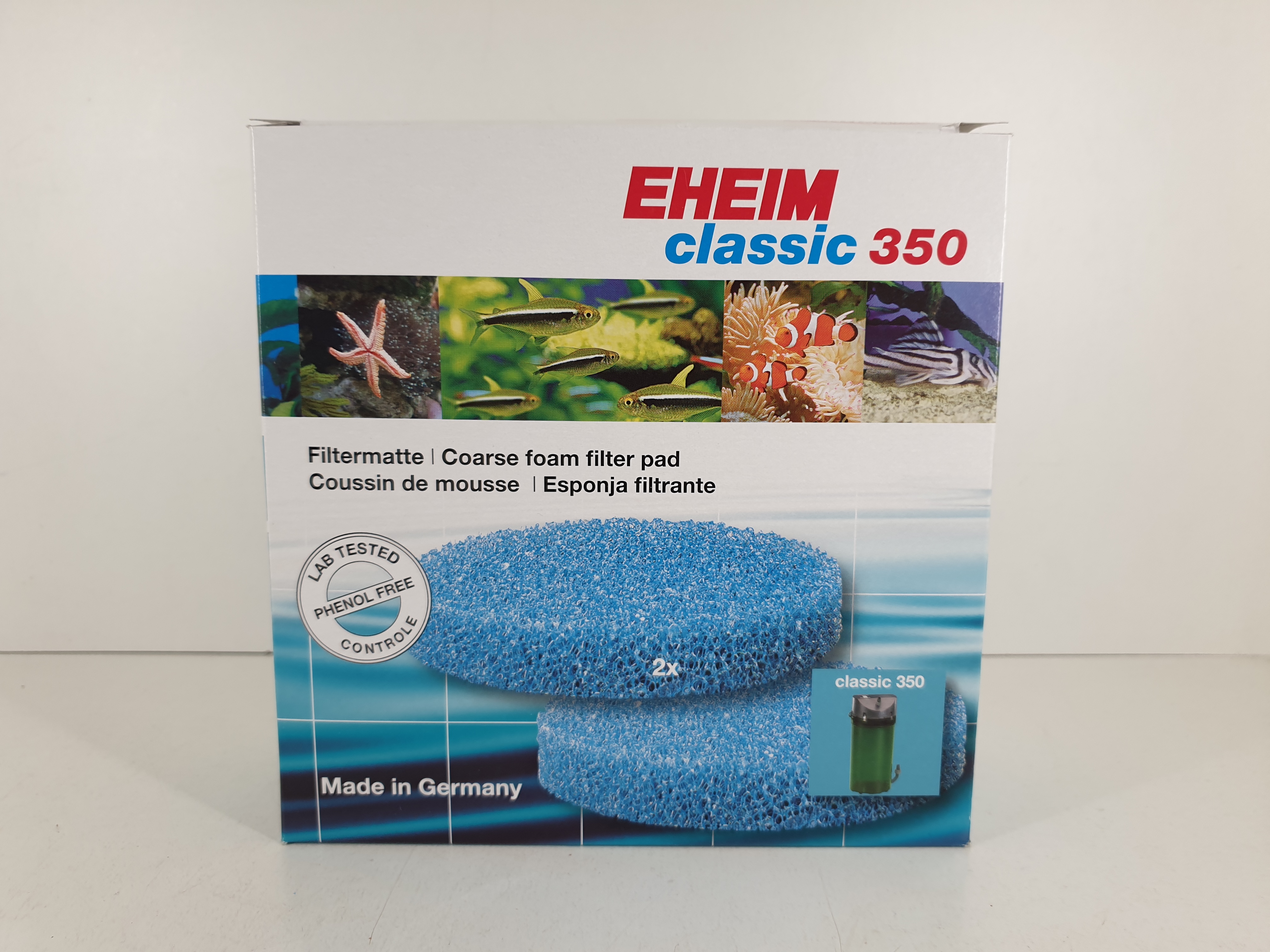 Eheim Classic 350 (2215) 2 Filtermatten [2616 151]