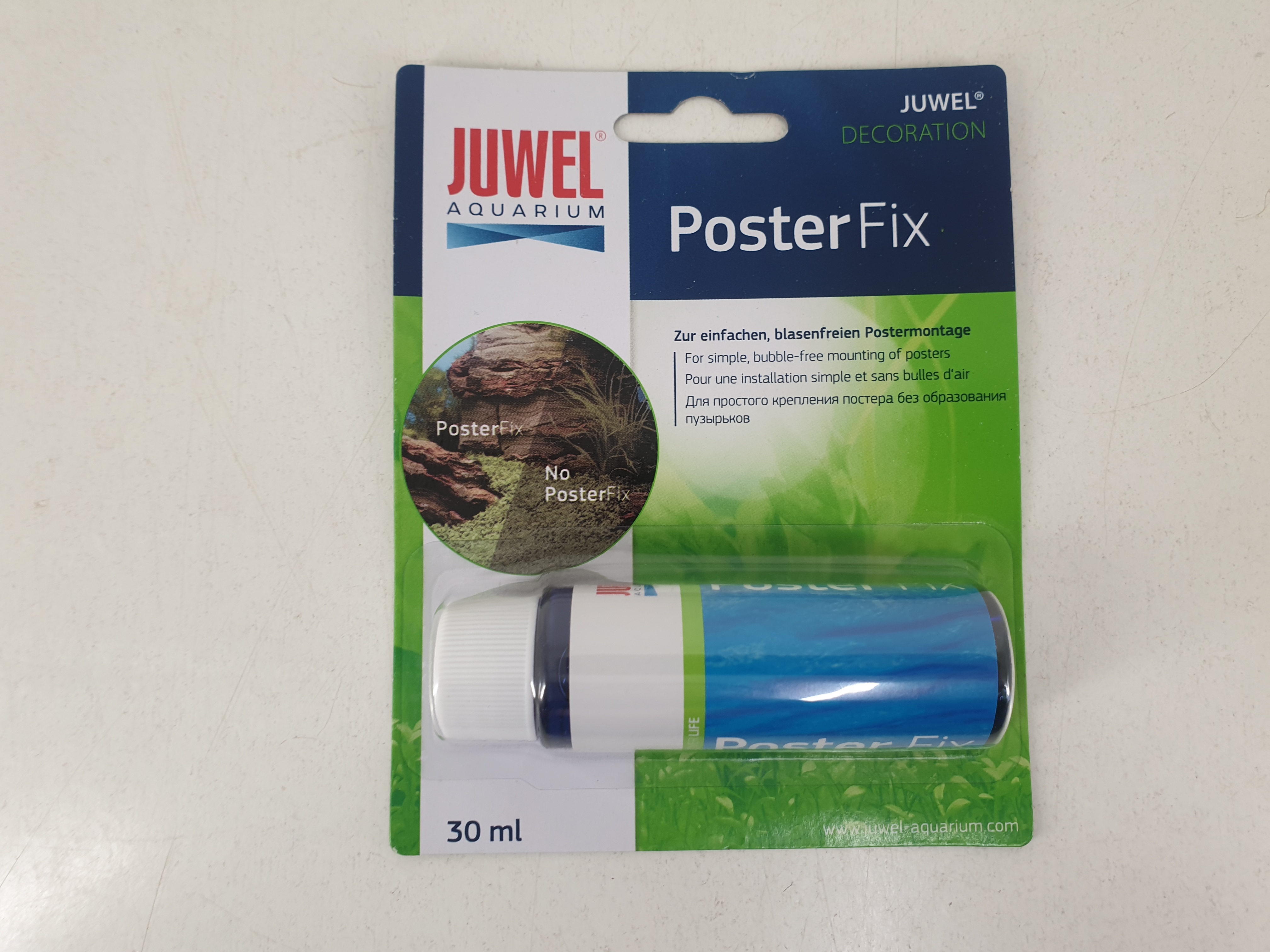 Juwel PosterFix - zur einfachen, blasenfreien Postermontage