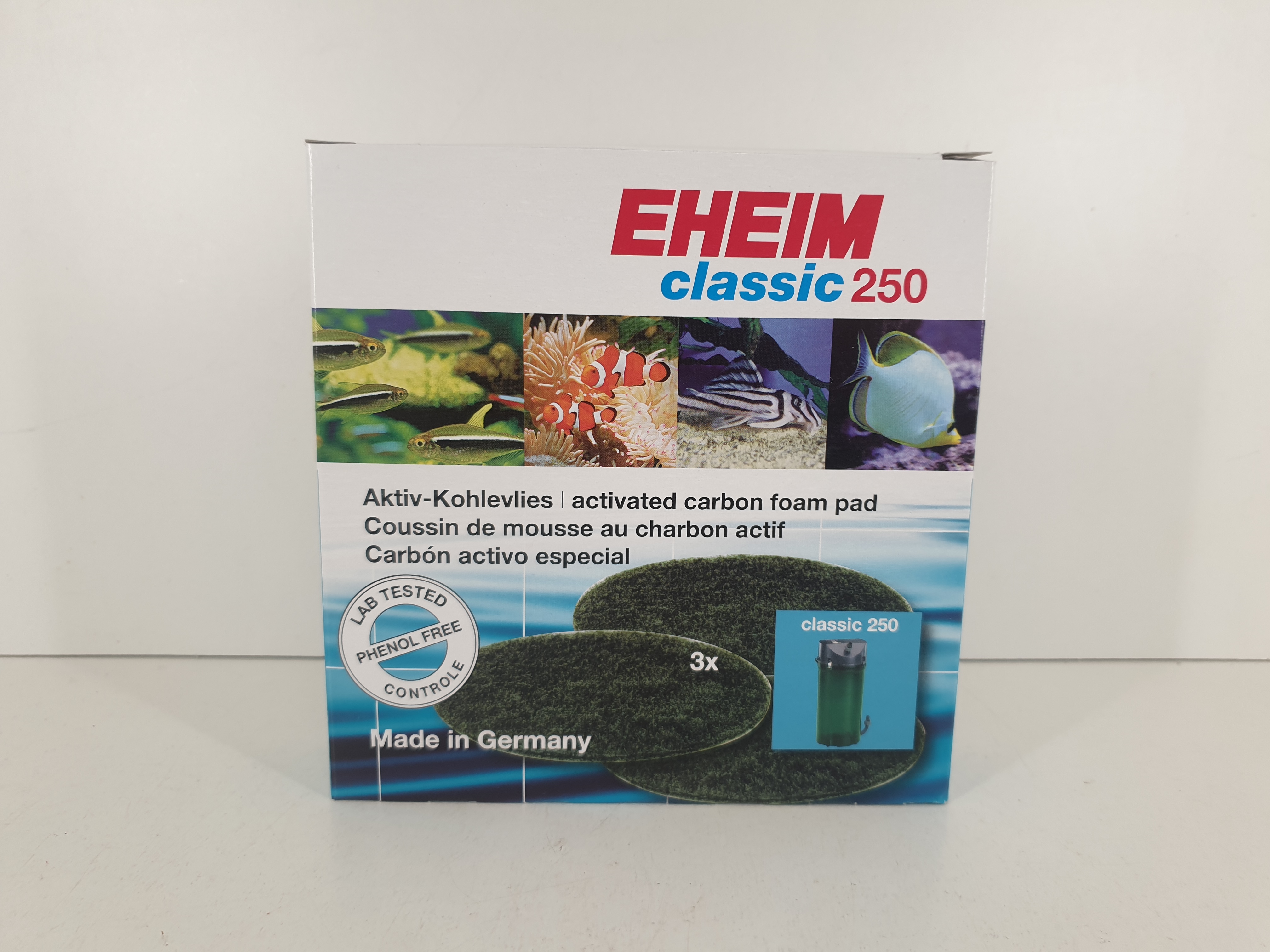 Eheim Classic 250 (2213) 3 Aktiv-Kohlevlies [2628 130]