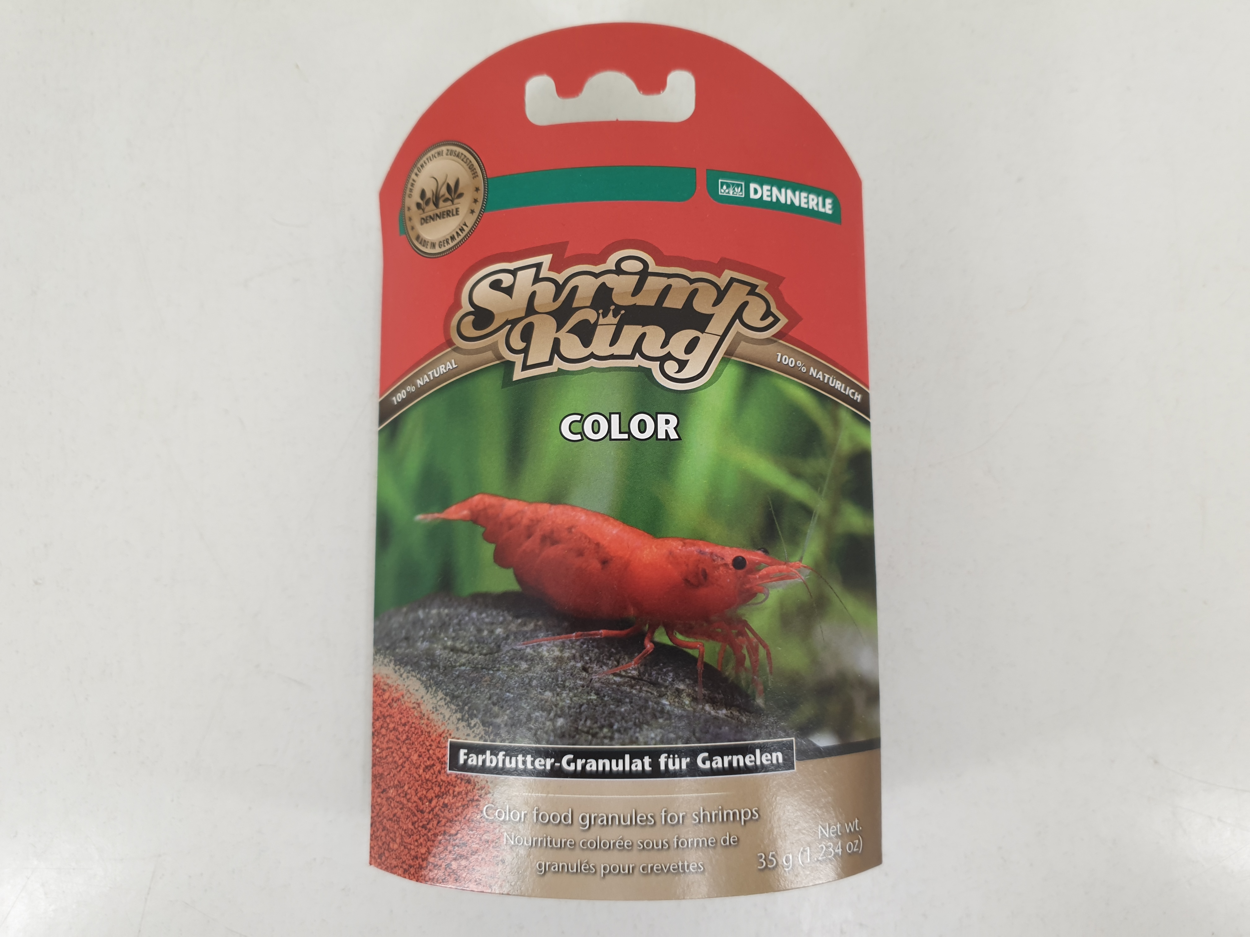 Dennerle Shrimp King Color - Farbfutter-Granulat für Garnelen 35g
